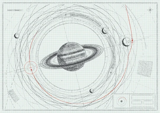 drawing desk, transfer orbit