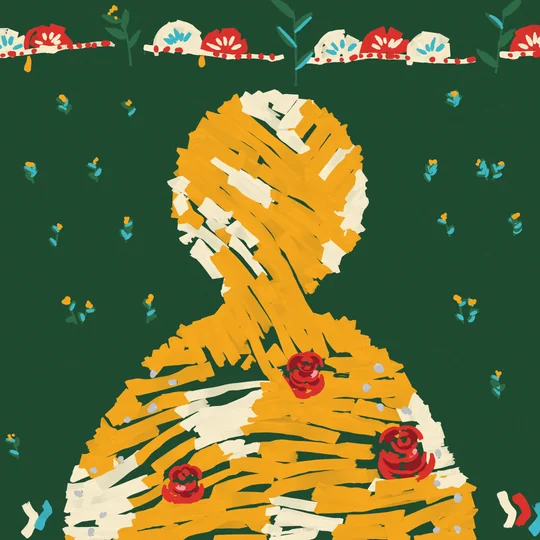 self-portraits, phool patti